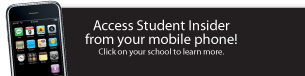 Access Student Insider from your mobile phone